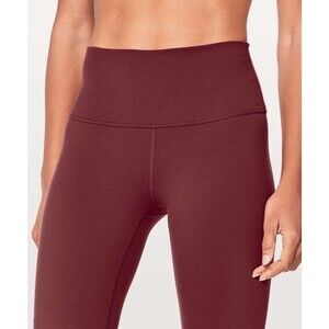 Lululemon Wunder Under Crop (Hi-Rise) 21" Deep Luxe W6AG0S Women's Size 4